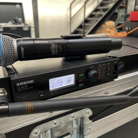 DEMO Shure ULXD4 H51 + ULXD2/B58