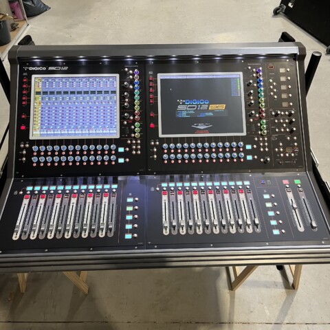 DiGiCo SD12 – Core2 96ch + 1 × DMI-WAVES